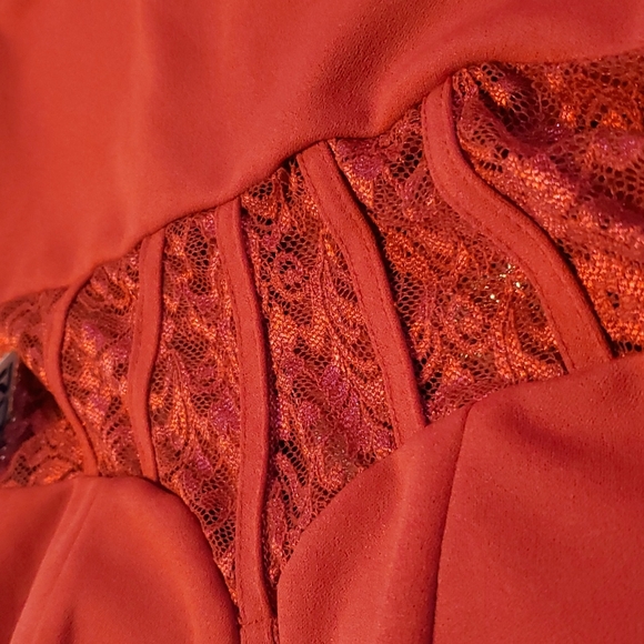 NWT Crystal Doll Sexy Red Dress. - Picture 10 of 10